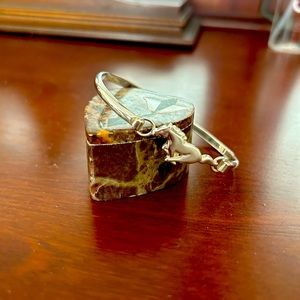 Sterling Silver Mustang Horse Bracelet